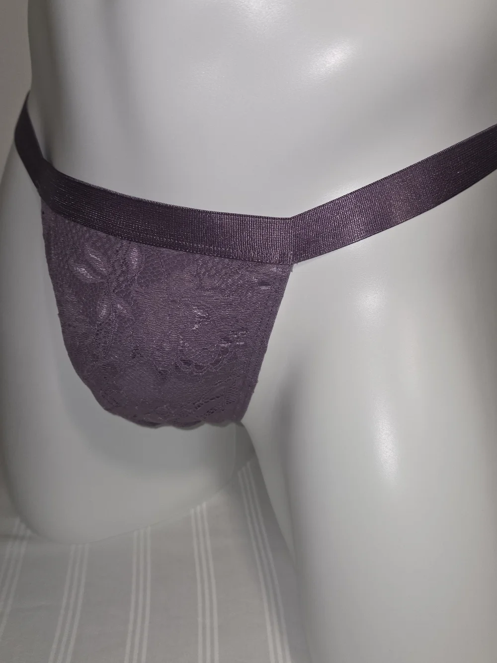 Cosabella Zaadi Purple Lace Men's Italian Thong